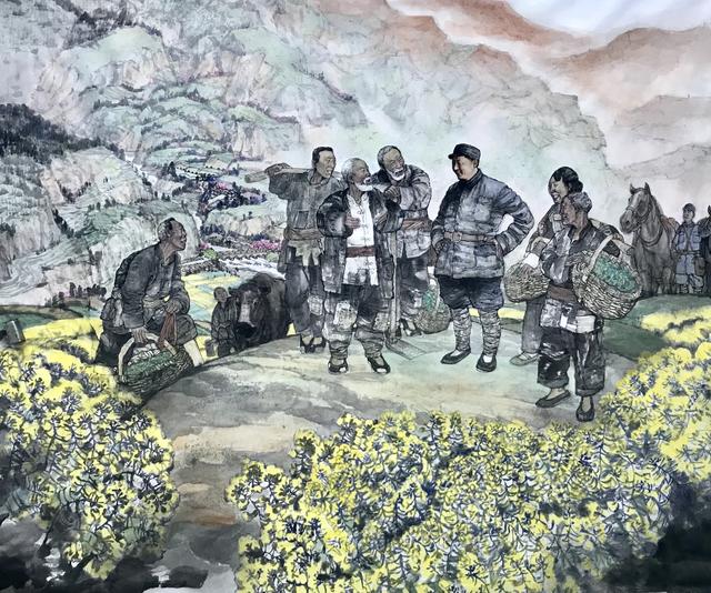 杨季人物国画作品欣赏