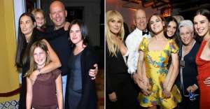 赫明(布鲁斯·威利斯31岁女儿赤身庆生，壮硕似硬汉父亲，长腿随了妈妈)