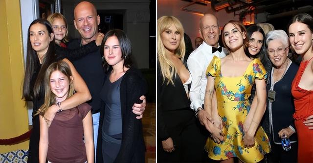 布鲁斯·威利斯31岁女儿赤身庆生，壮硕似硬汉父亲，长腿随了妈妈