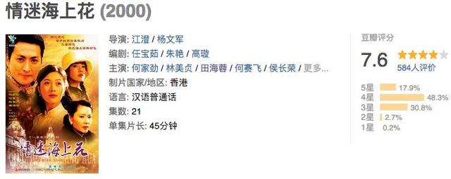 眼中有戏，柔而不腻，田海蓉总是能将女人的风情演绎得恰到好处