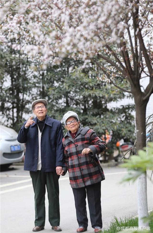 视频|超有爱!成都女孩给8旬爷爷奶奶拍迟到66年的婚纱照