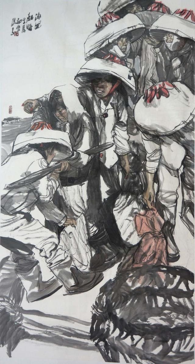 杨季人物国画作品欣赏