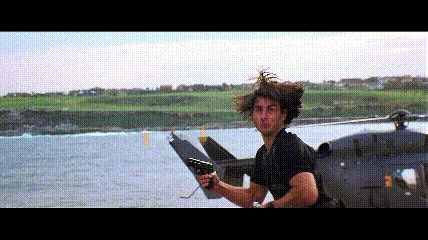 干啥啥不行，耍帅第一名，难怪《碟中谍2》是系列评分最低的一部