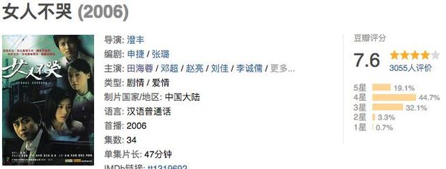 眼中有戏，柔而不腻，田海蓉总是能将女人的风情演绎得恰到好处