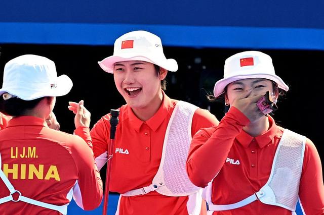 英雄|中国射箭三女侠 1+1+1大于3