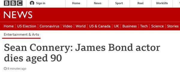 突发！初代“007”去世