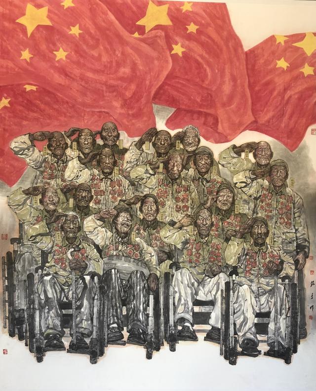 杨季人物国画作品欣赏