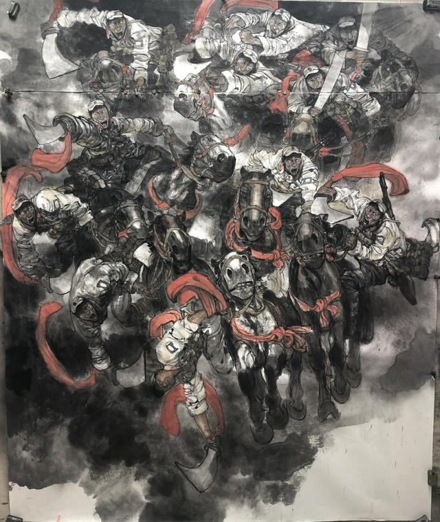 杨季人物国画作品欣赏