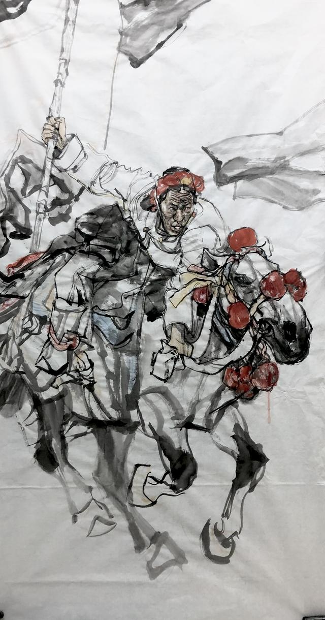 杨季人物国画作品欣赏