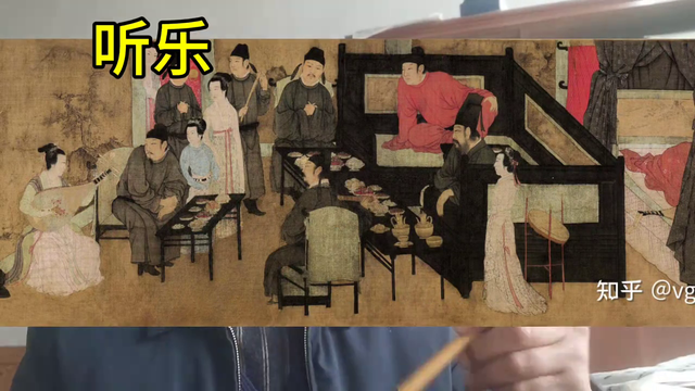 顾闳中：韩熙载夜宴图