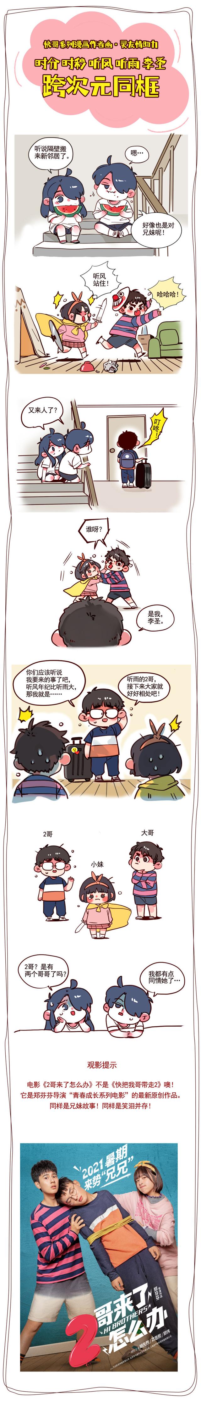 电影《2哥来了怎么办》更名 胡先煦邓恩熙古灵精怪求援圈内好友