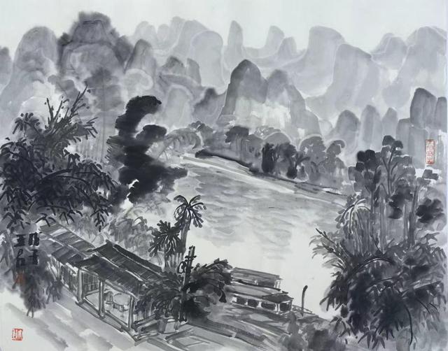 【观象山】君自故乡来 此画最青岛——王君绘画作品印象之十六