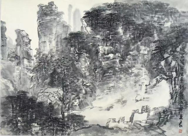 【观象山】君自故乡来 此画最青岛——王君绘画作品印象之十六