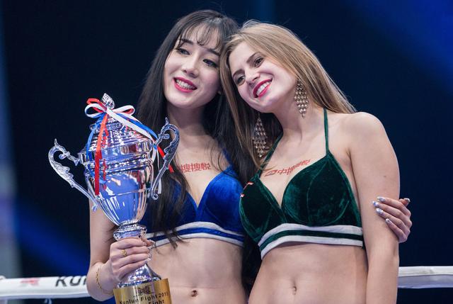 昆仑决擂台上的女性元素 巾帼英雄美女宝贝斗艳