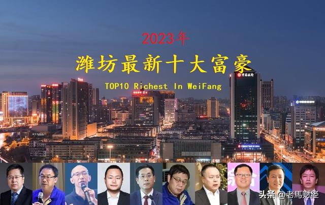 山东潍坊2023年十大富豪，坐拥财富639亿，歌尔老板身价惨遭腰斩