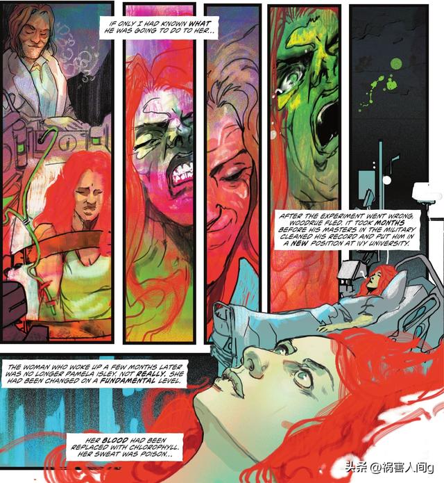 DC反派毒藤女不断变化的起源故事
