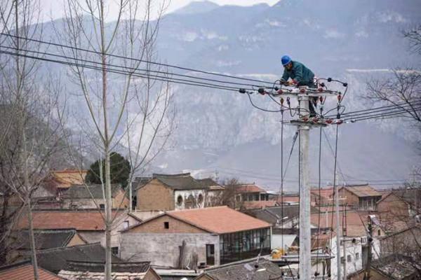 “这个冬天过得温明、亮堂！”