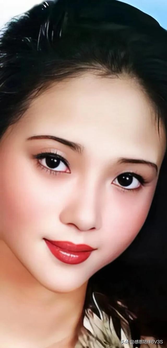 陶慧敏年轻时候的她，堪称众多人心中的女神，