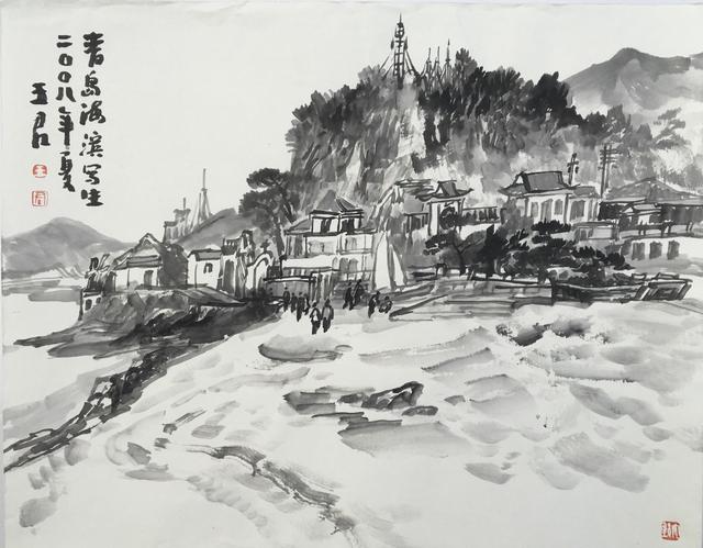 【观象山】君自故乡来 此画最青岛——王君绘画作品印象之十六
