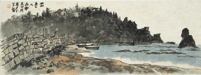 【观象山】君自故乡来 此画最青岛——王君绘画作品印象之十六