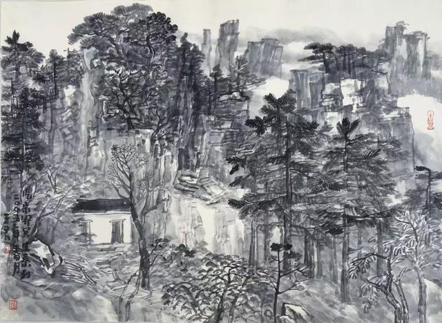 【观象山】君自故乡来 此画最青岛——王君绘画作品印象之十六