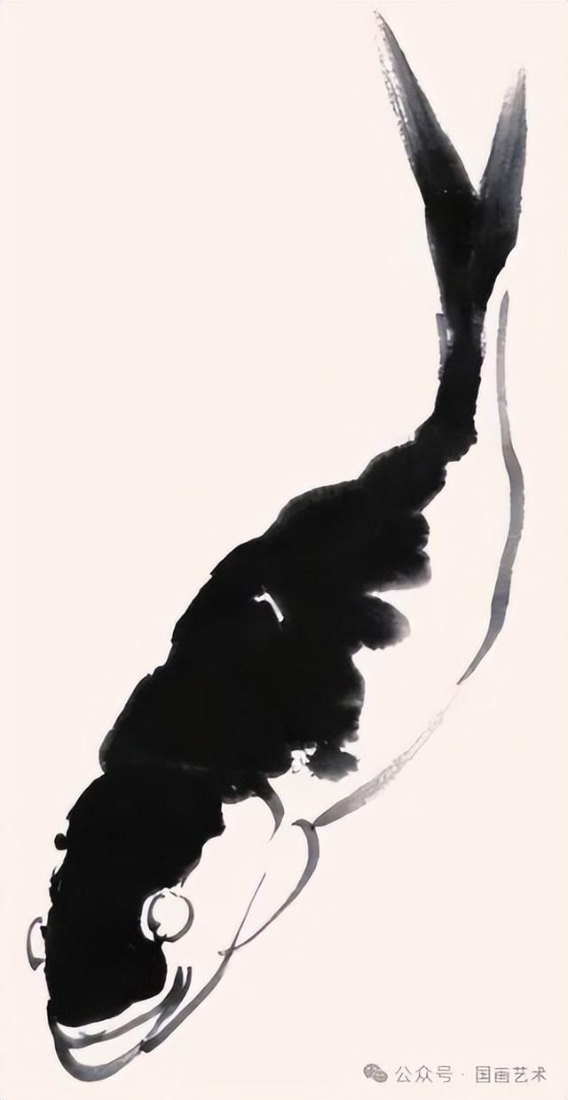 两幅范画，轻松学画写意鳜鱼图