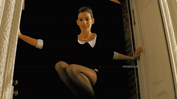 “人间尤物”安妮海瑟薇原来是个逗比？网友：哈哈哈一张嘴全破灭