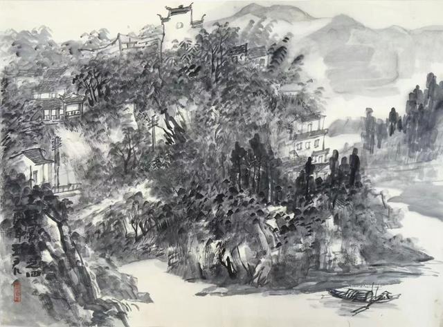 【观象山】君自故乡来 此画最青岛——王君绘画作品印象之十六