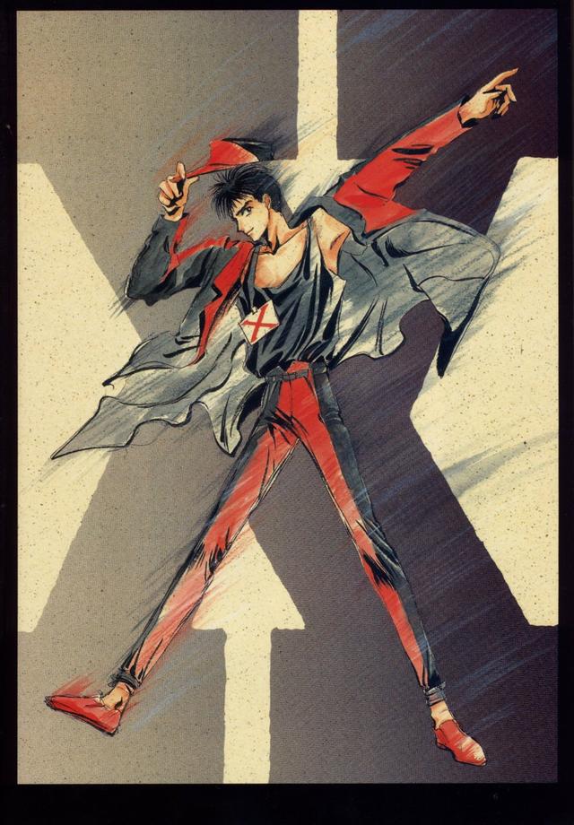 CLAMP创作的经典漫画《X》画集欣赏（超多图）