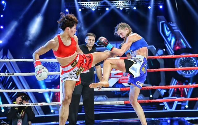 昆仑决擂台上的女性元素 巾帼英雄美女宝贝斗艳