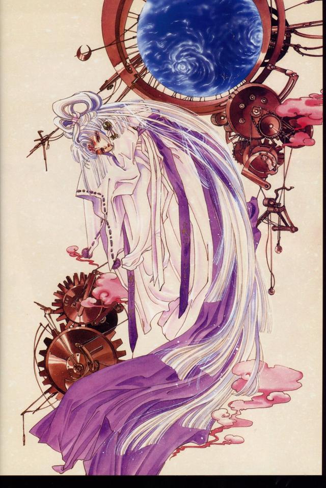 CLAMP创作的经典漫画《X》画集欣赏（超多图）