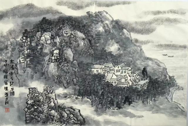 【观象山】君自故乡来 此画最青岛——王君绘画作品印象之十六