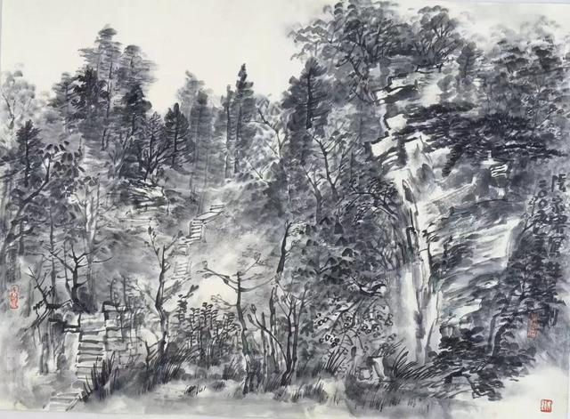 【观象山】君自故乡来 此画最青岛——王君绘画作品印象之十六