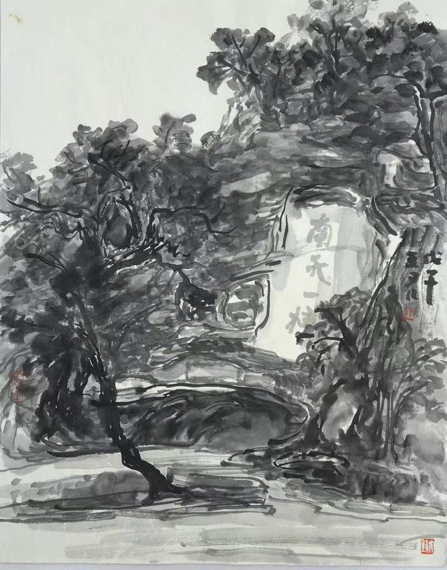 【观象山】君自故乡来 此画最青岛——王君绘画作品印象之十六