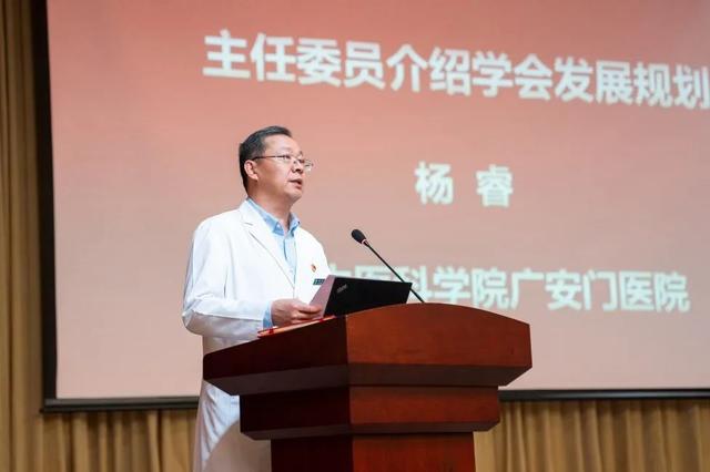 广安门医院副院长杨睿当选北京中医药学会网络专业委员会主任委员