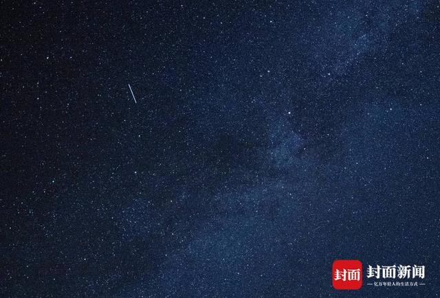星河灿烂 流星与空间站争艳夜空丨图集