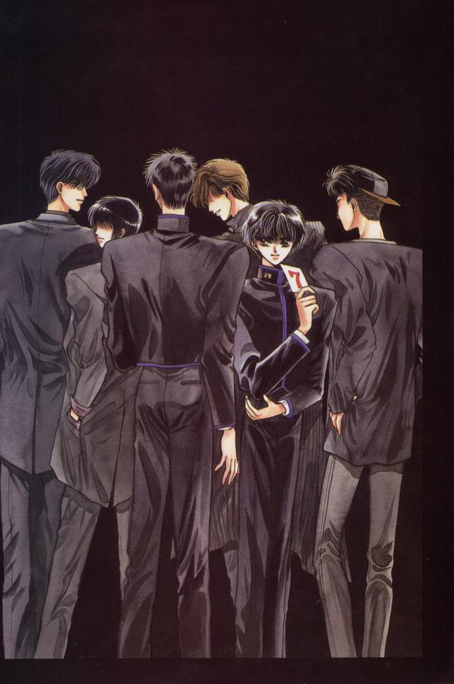 CLAMP创作的经典漫画《X》画集欣赏（超多图）