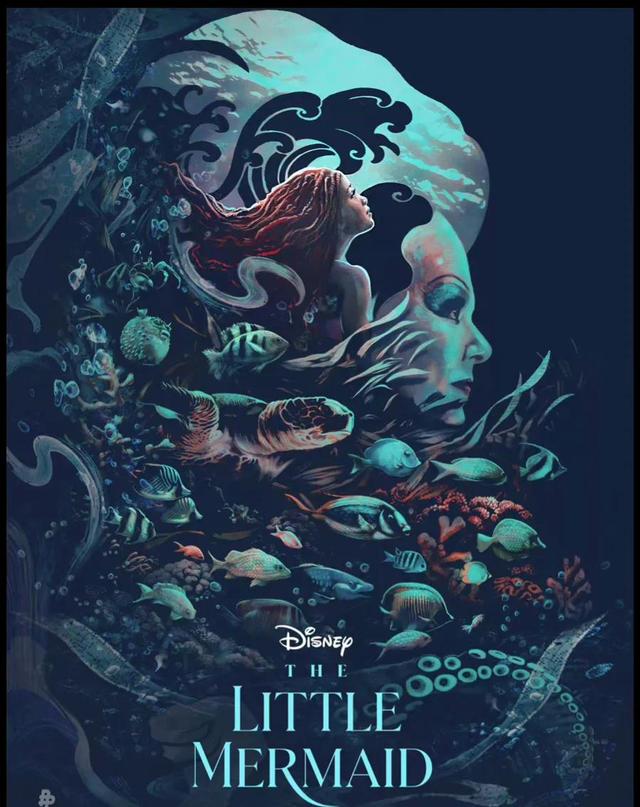 “新美人鱼”发布多款海报 美人鱼模样一言难尽 王子直呼下不去嘴