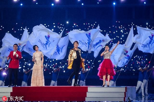 开幕式文艺表演推向高潮 张杰张碧晨尚雯婕献唱全运