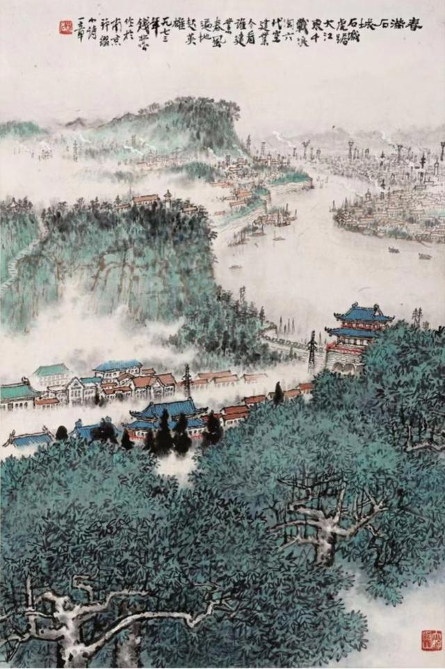 东流万里长，南艺美术馆展出馆藏中的长江之美