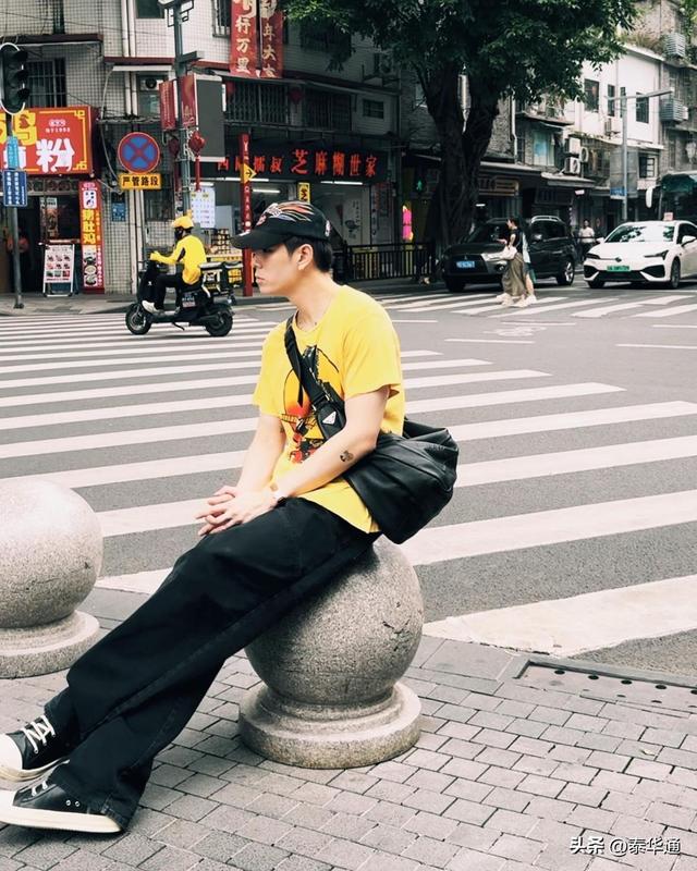 泰国明星情侣JJ-大能游中国广州！晒街头美照！