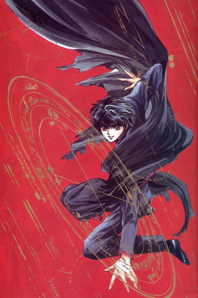 CLAMP创作的经典漫画《X》画集欣赏（超多图）