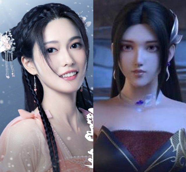 《雪鹰领主》动漫真人对比，许凯颜值神还原，古力娜扎身材不足