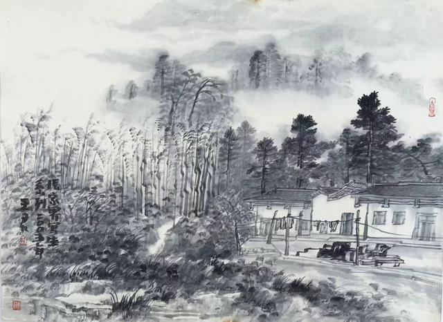 【观象山】君自故乡来 此画最青岛——王君绘画作品印象之十六