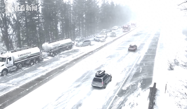 百余辆车相撞！美俄勒冈州一高速路发生连环车祸