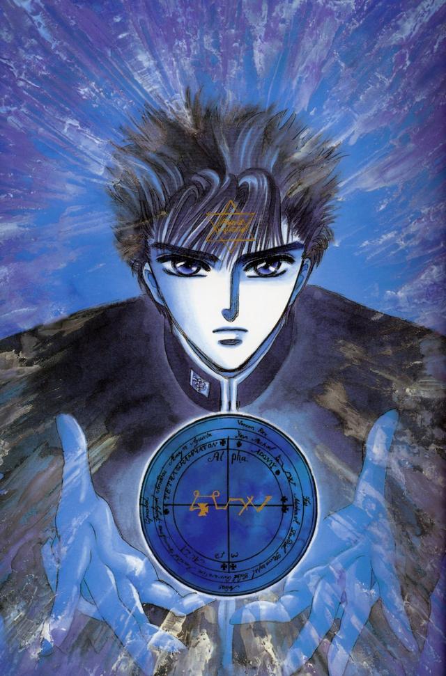 CLAMP创作的经典漫画《X》画集欣赏（超多图）