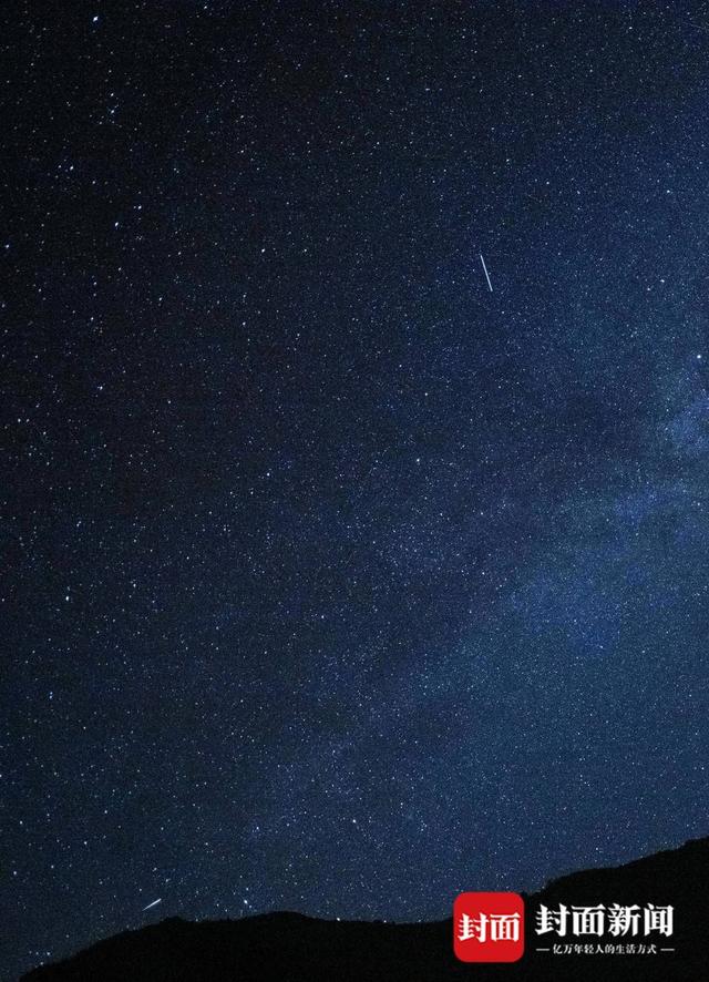 星河灿烂 流星与空间站争艳夜空丨图集