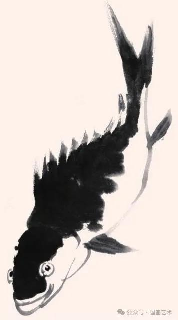 两幅范画，轻松学画写意鳜鱼图