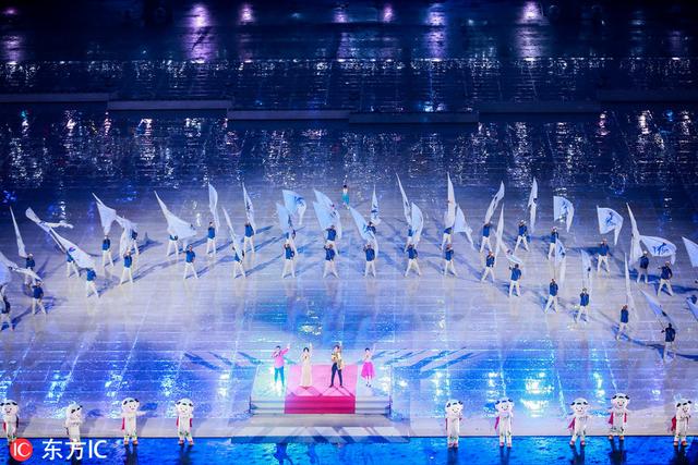 开幕式文艺表演推向高潮 张杰张碧晨尚雯婕献唱全运