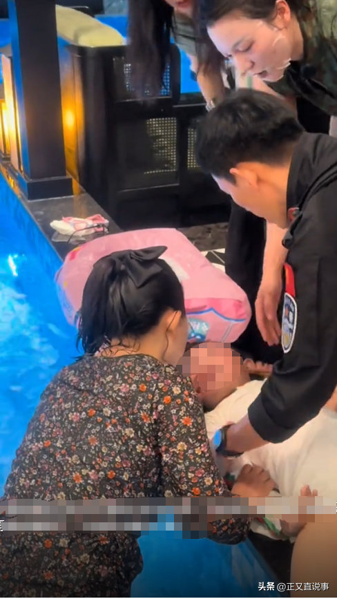 女人是“花瓶”？美女穿旗袍贴面膜，将溺水停止心跳的小女孩救活